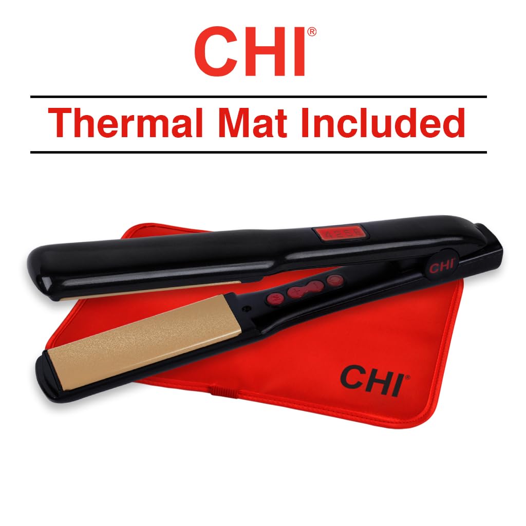 CHI G2 Ceramic and Titanium Hairstyling Iron, 1.25 Inch